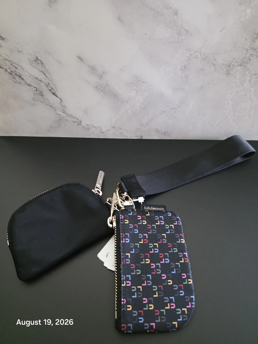 Dual Pouch Wristlet Lululemon Rainbow